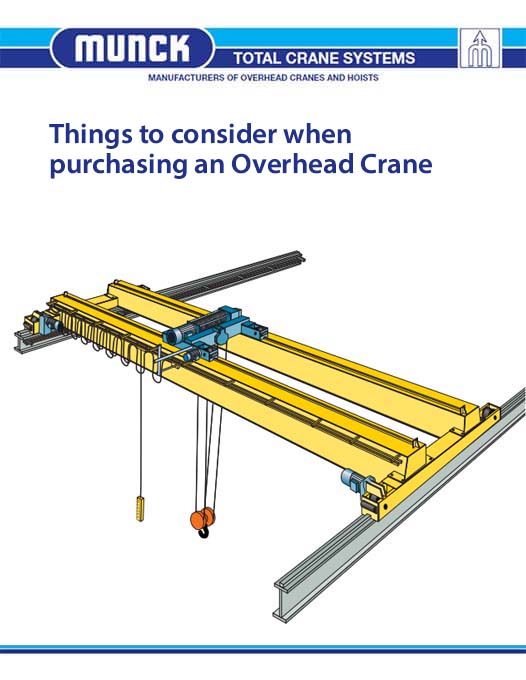Things to consider when purchasing an Overhead Crane